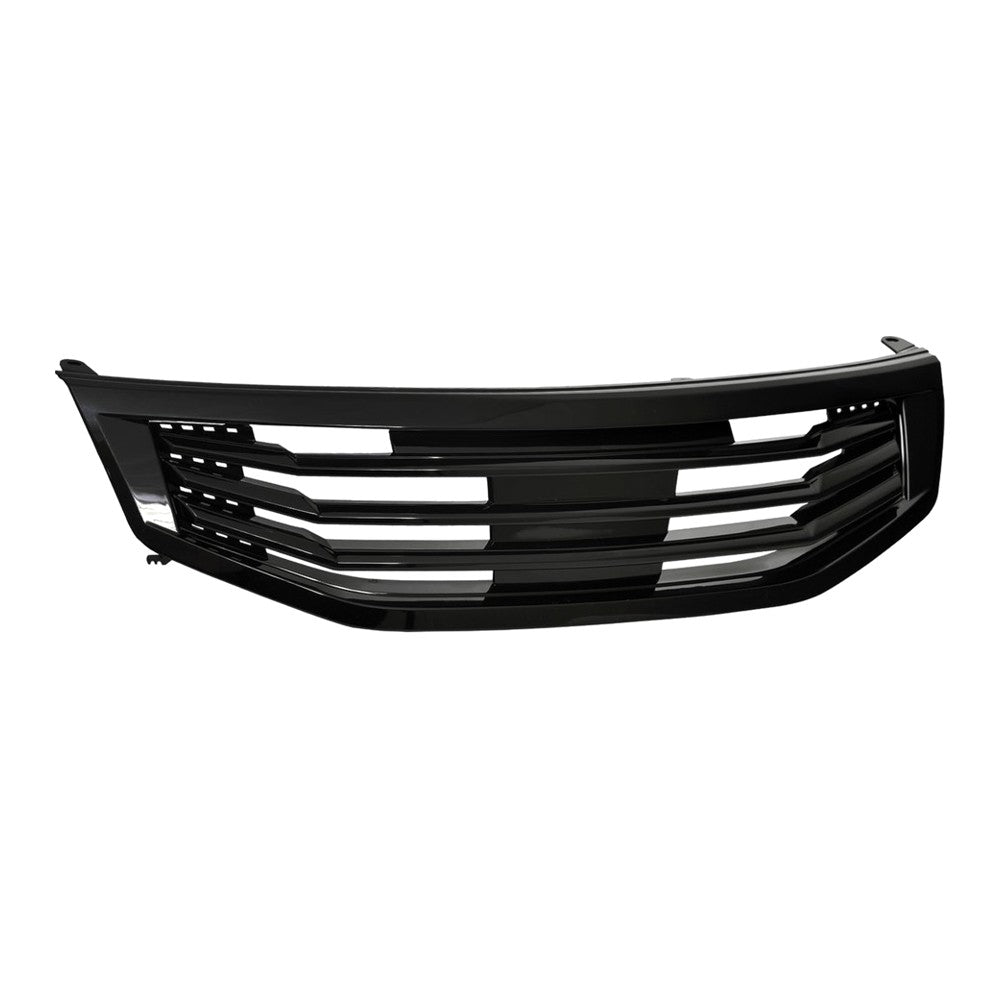 2011-2012 Honda Accord Sedan Front Grille — Black — product view