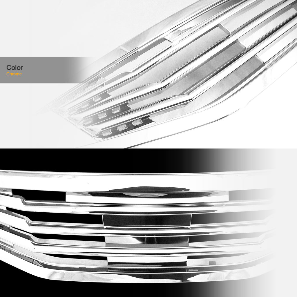 2011-2012 Honda Accord Sedan Front Grille - Chrome Finish