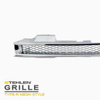 1990-1993 Honda Accord Front Grille - Chrome Trim