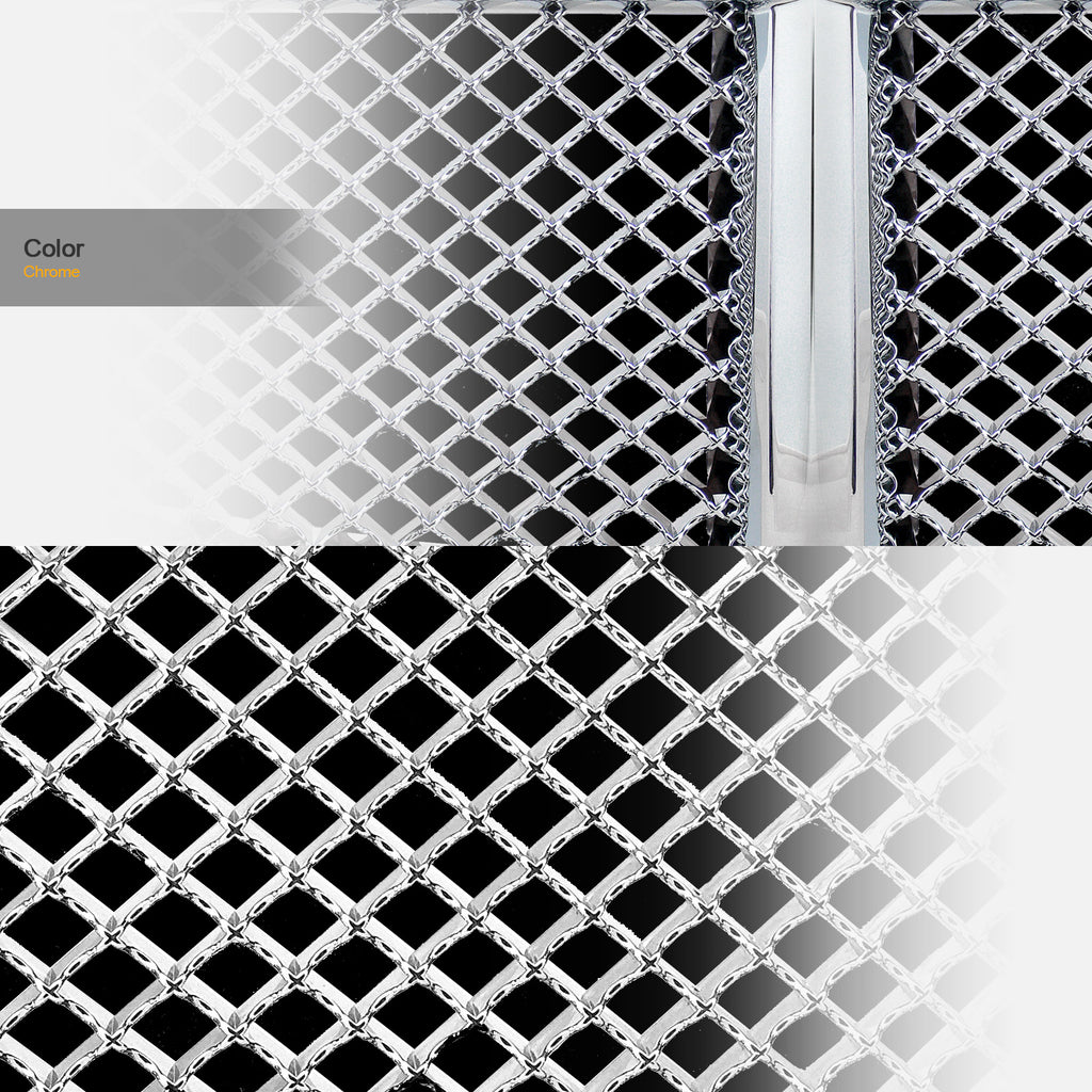 2006-2010 Dodge Charger Front Grille - Chrome Mesh Style