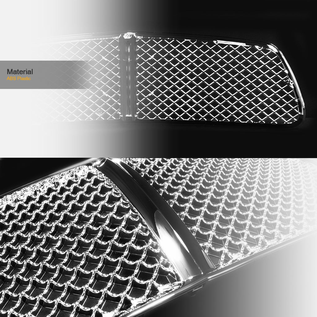 2006-2010 Dodge Charger Front Grille - Chrome Mesh Style