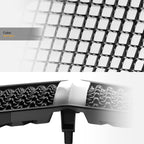 2011-2014 Dodge Charger Front Grille - Matte Black Mesh Style