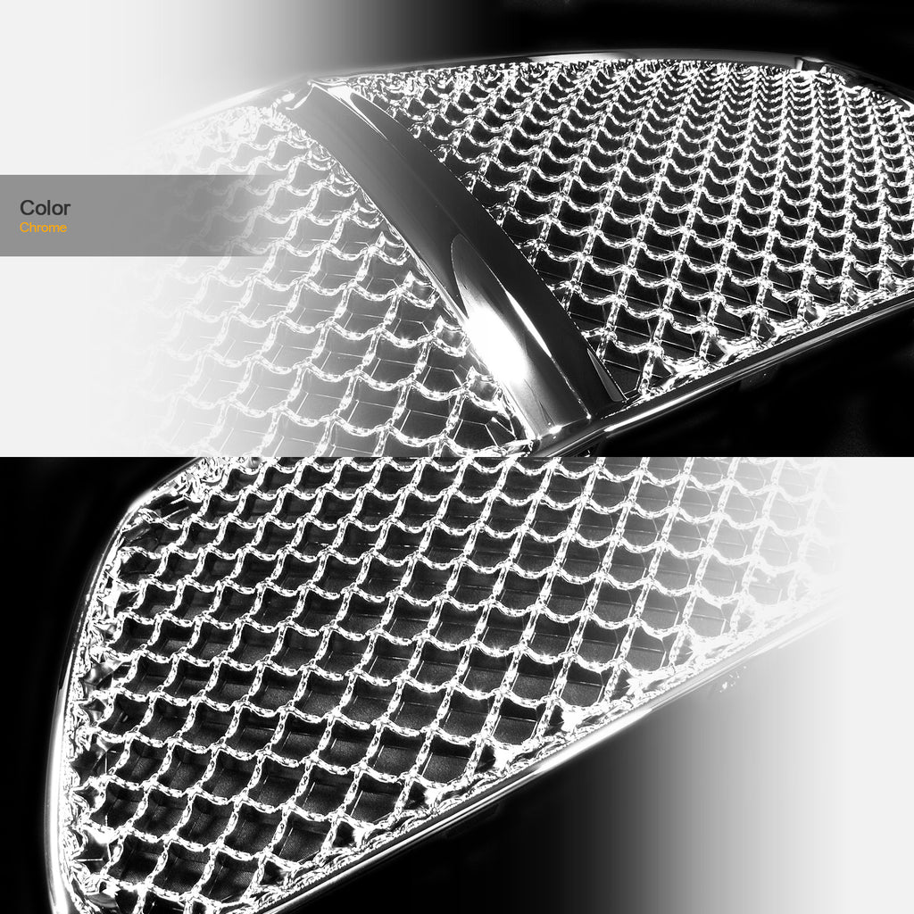 2011-2014 Dodge Charger Front Grille - Chrome Mesh Style