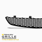 02-05 Honda Civic Si EP3 Front Grille - Matte Black ABS