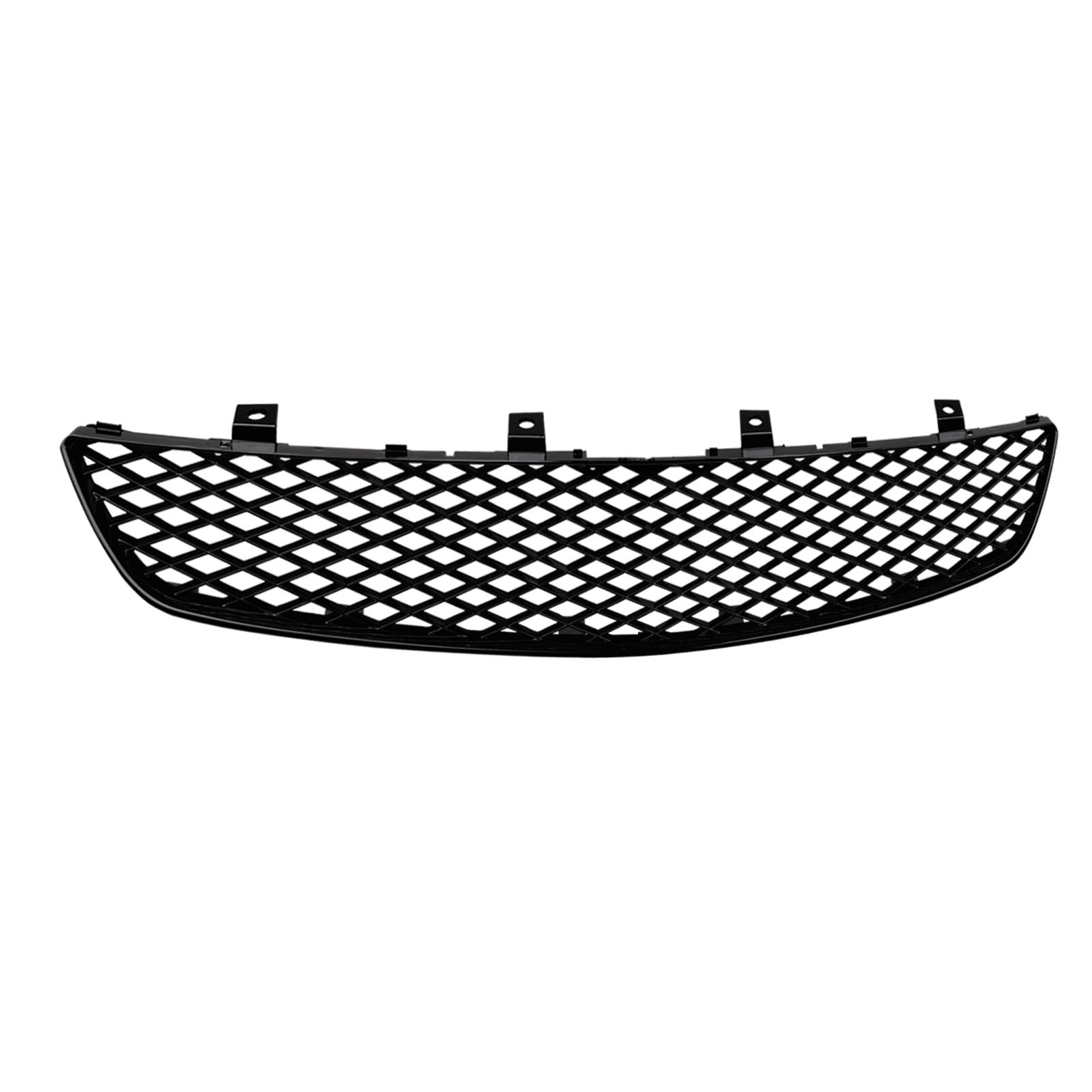 02-05 Honda Civic Si EP3 Front Grille - Matte Black ABS