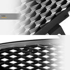 2002-2005 Honda Civic Si EP3 Matte Black Front Grille - Hatchback