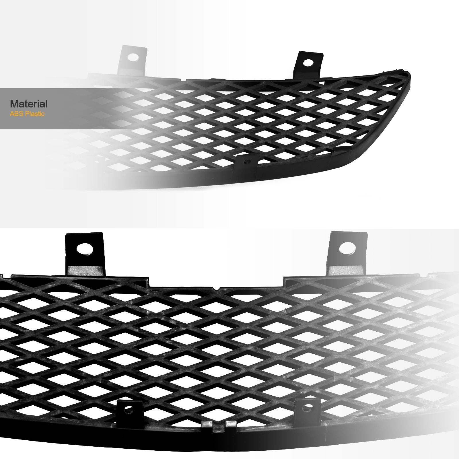2002-2005 Honda Civic Si EP3 Matte Black Front Grille - Hatchback