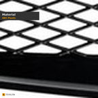 2006-2008 Honda Civic Coupe ABS Front Grille — Black — detail