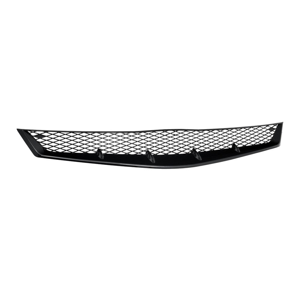 2006-2008 Honda Civic Coupe ABS Front Grille — Black — product view