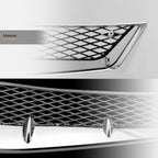 2006-2008 Honda Civic Coupe Front Grille - Chrome Trim