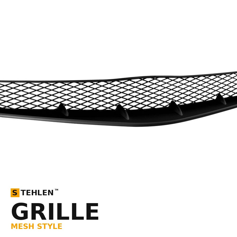 2006-2008 Honda Civic Coupe ABS Front Grille — Matte Black