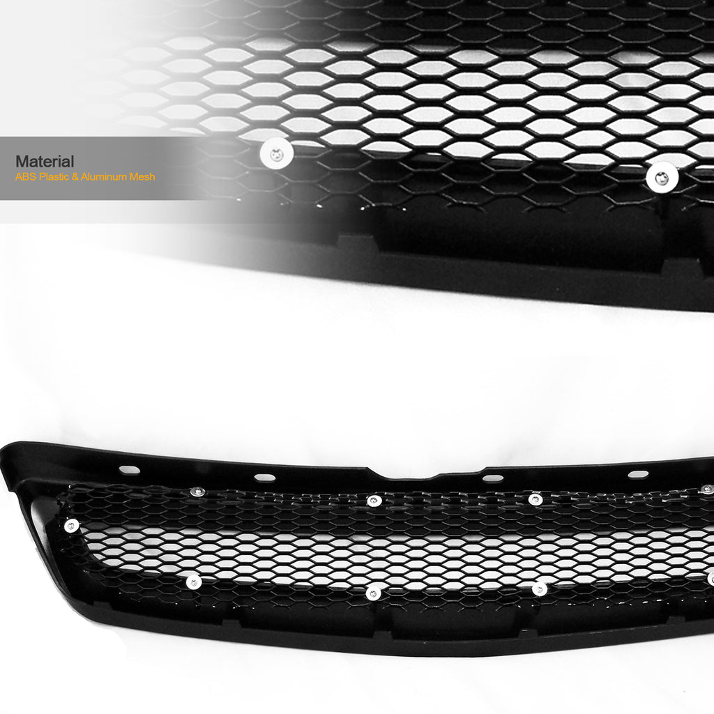 1999-2000 Honda Civic Front Grille - Matte Black ABS