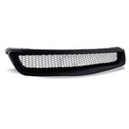 1999-2000 Honda Civic Front Grille - Matte Black ABS