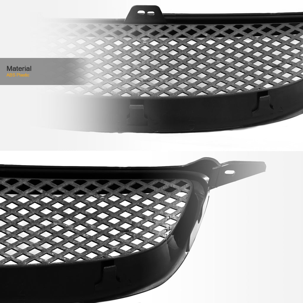 2003-2004 Toyota Corolla Front Grille - Matte Black