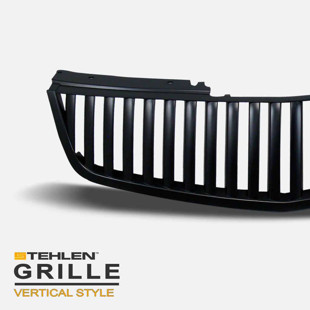 2006-2011 Cadillac DTS Vertical Front Grille - Black