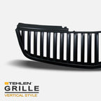 2006-2011 Cadillac DTS Vertical Front Grille - Black