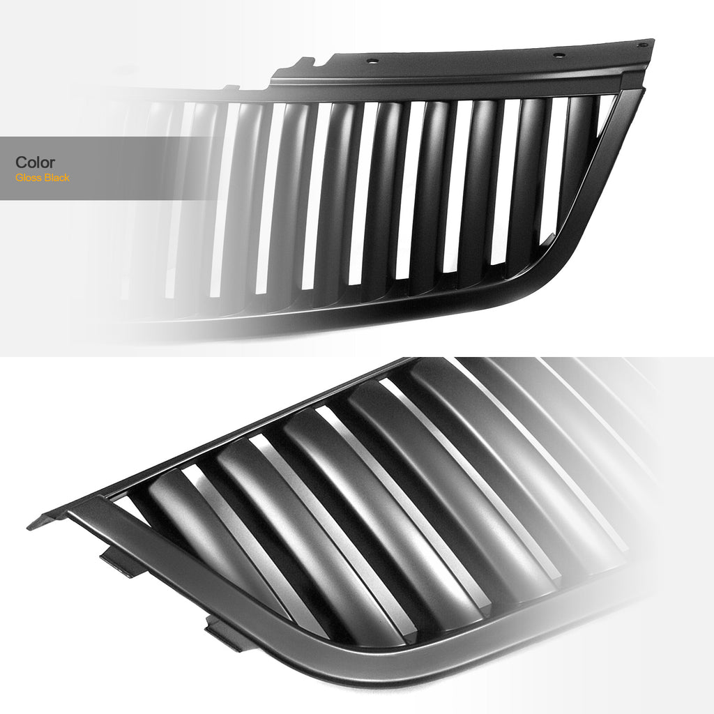2006-2011 Cadillac DTS Vertical Front Grille - Black