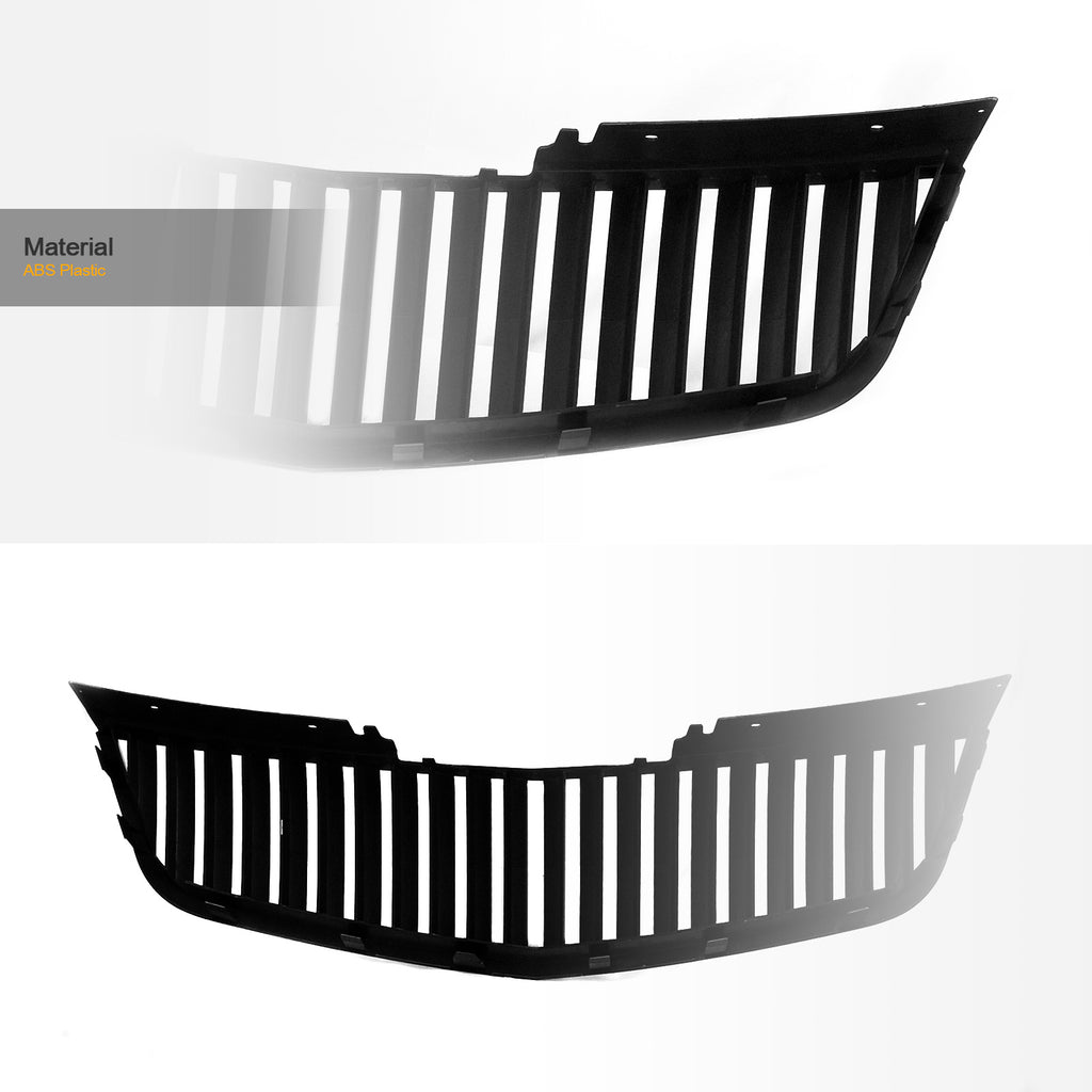 2006-2011 Cadillac DTS Vertical Front Grille - Black
