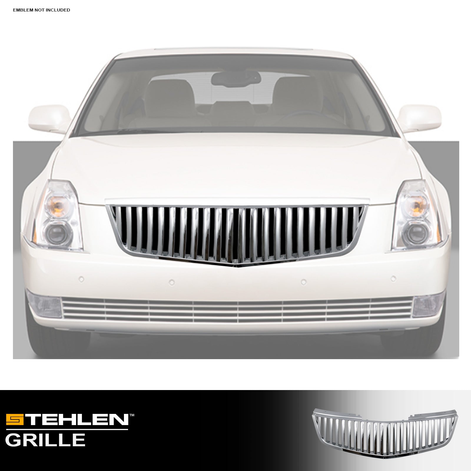 2006-2011 Cadillac DTS Chrome Vertical Front Grille - Custom