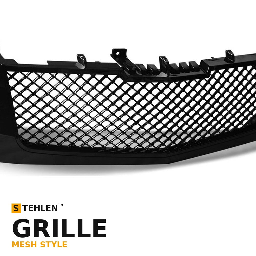 2002-2006 Cadillac Escalade Mesh Front Grille — Black