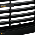 2003-2006 Ford Expedition Horizontal Front Bumper Grille — Black — detail