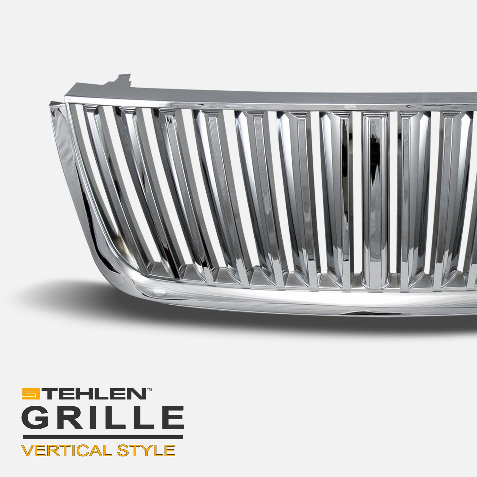 2003-2006 Ford Expedition Vertical Style Chrome Front Grille - ABS