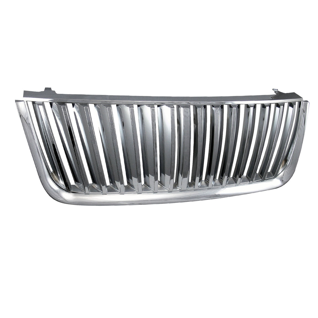 2003-2006 Ford Expedition Vertical Style Chrome Front Grille - ABS