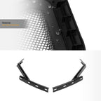 2004-2008 Ford F-150 Mesh Rivet Style Front Grille - Matte Black