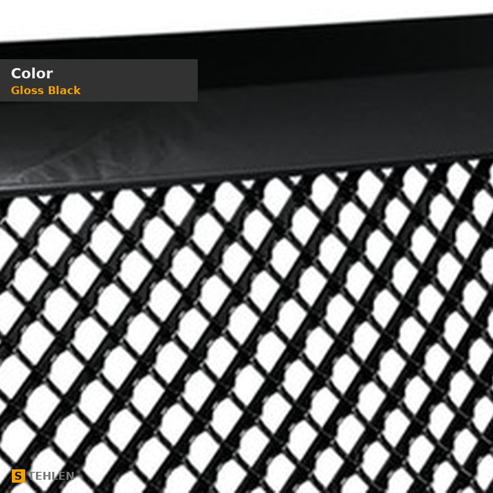 2009-2010 Ford F-150 Honeycomb Mesh Front Grille — Black — detail