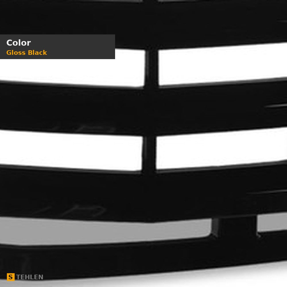 2009-2014 Ford F-150 OEM Style Horizontal Front Grille — Black — detail