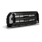 2015-2017 Ford F-150 OEM Style Honeycomb Mesh Front Grille — Black — product view