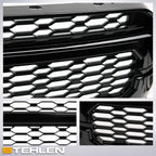 2021-2023 Ford F-150 Badgeless Front Grille - Glossy Black ABS