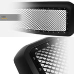 2011-2016 Ford Super Duty Studded Mesh Rivet Grille Matte Black
