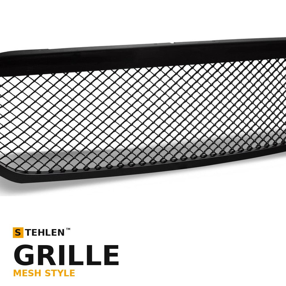 1999-2005 Ford F-250 Super Duty Mesh Front Grille — Black