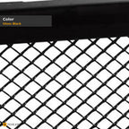1999-2005 Ford F-250 Super Duty Mesh Front Grille — Black — detail