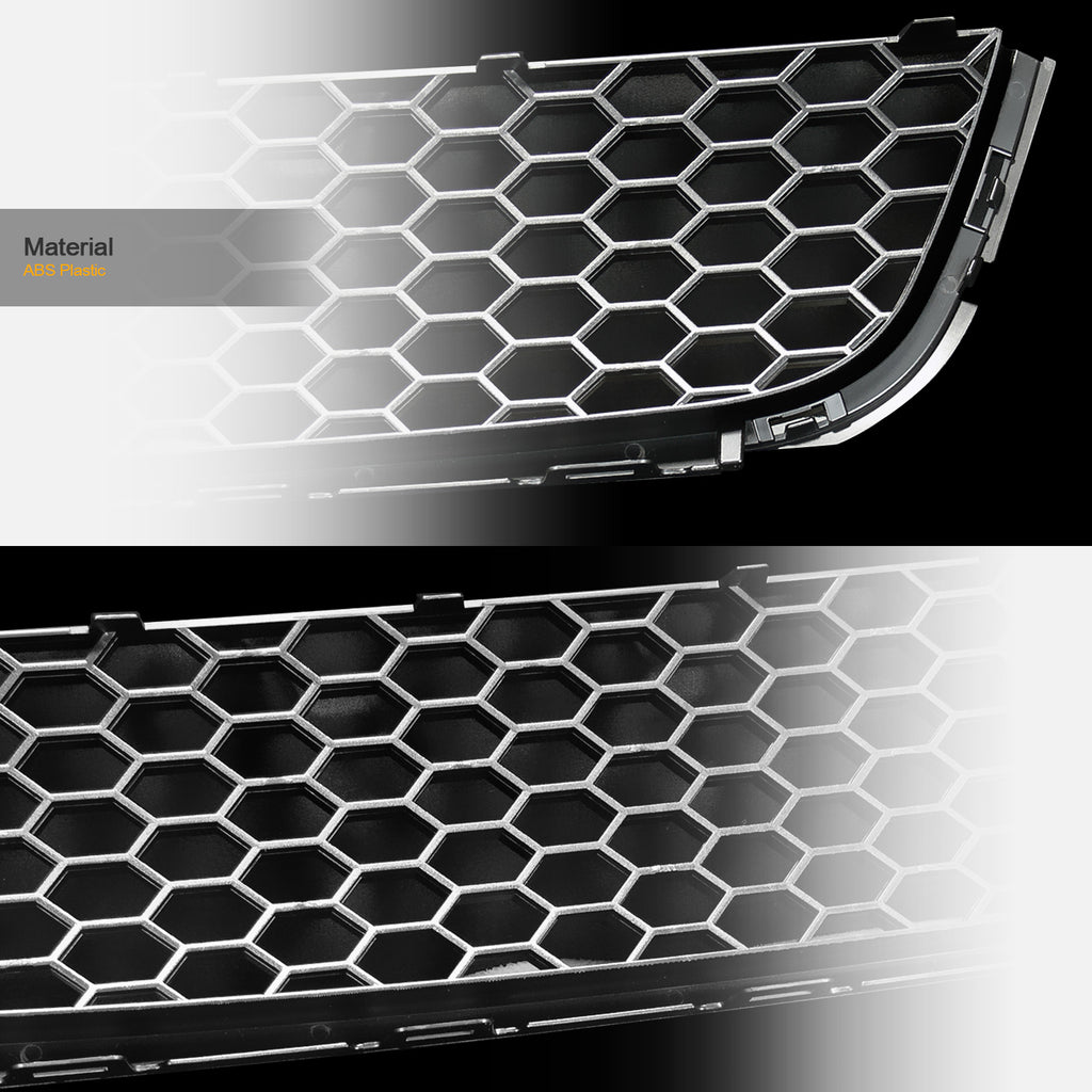 2010-2014 Volkswagen Golf MK6 Front Lower Bumper Grille - Black