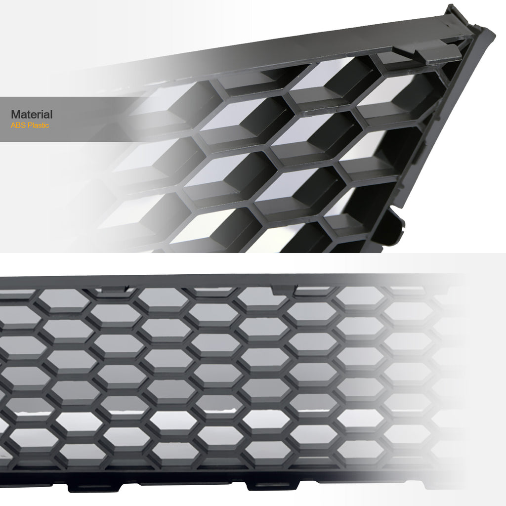 2010-2013 Volkswagen Golf MK6 Front Grille - Matte Black