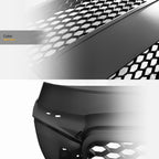 2008-2011 Audi A3 RS Style Front Grille Matte Black w/ Logo