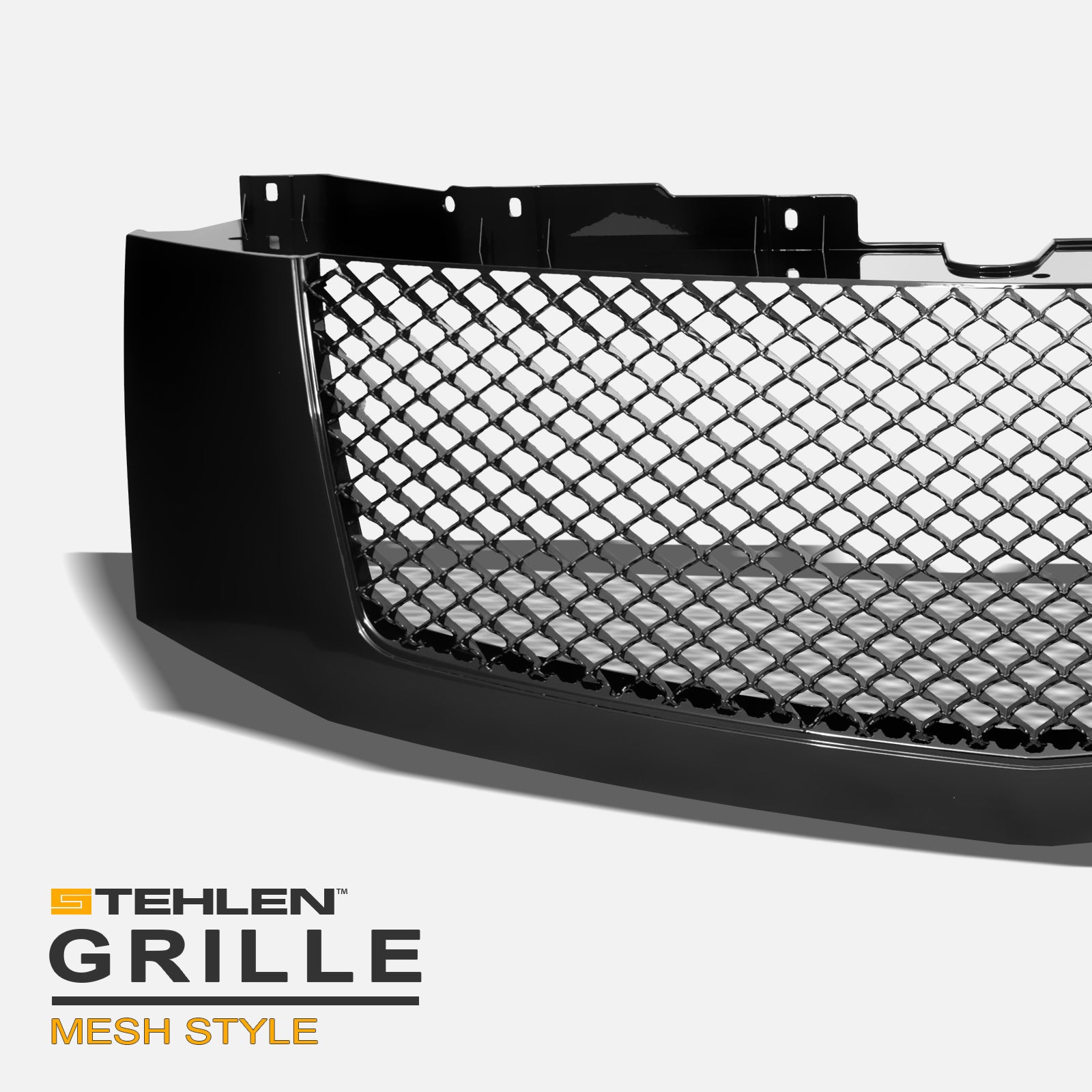 2007-2014 Cadillac Escalade Front Grille - Matte Black