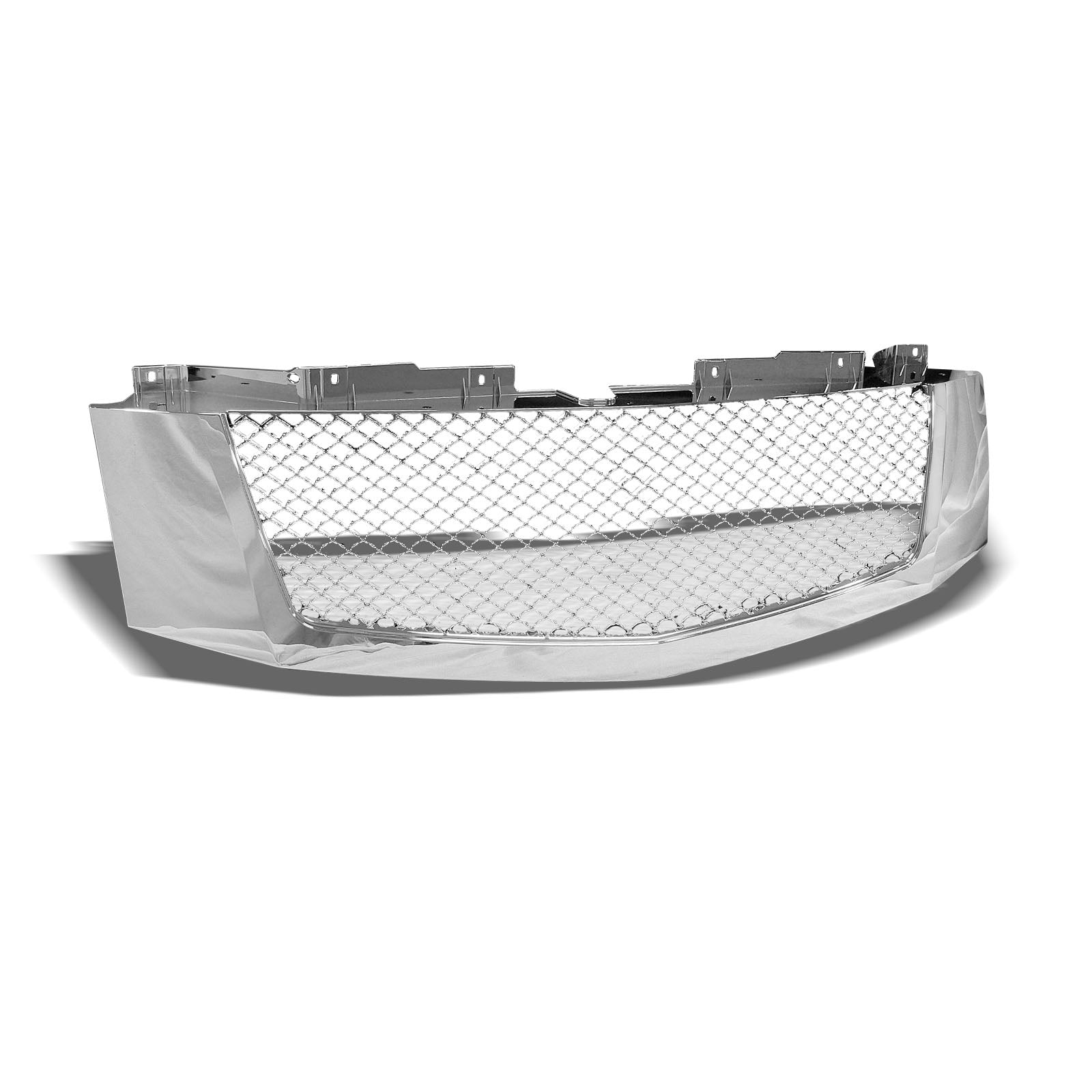 2007-2014 Cadillac Escalade Front Grille - Chrome Mesh Style
