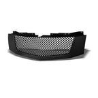 2007-2014 Cadillac Escalade Diamond Mesh Front Grille - Matte Black