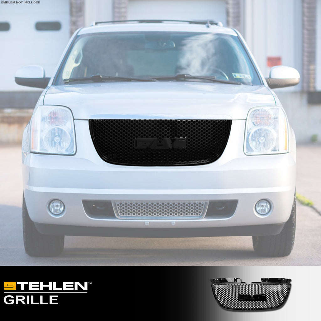 2007-2014 GMC Yukon / Yukon XL Front Grille - Matte Black