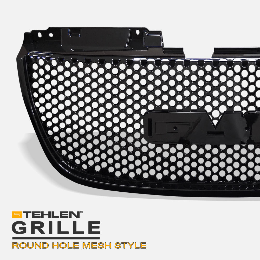 2007-2014 GMC Yukon / Yukon XL Front Grille - Matte Black