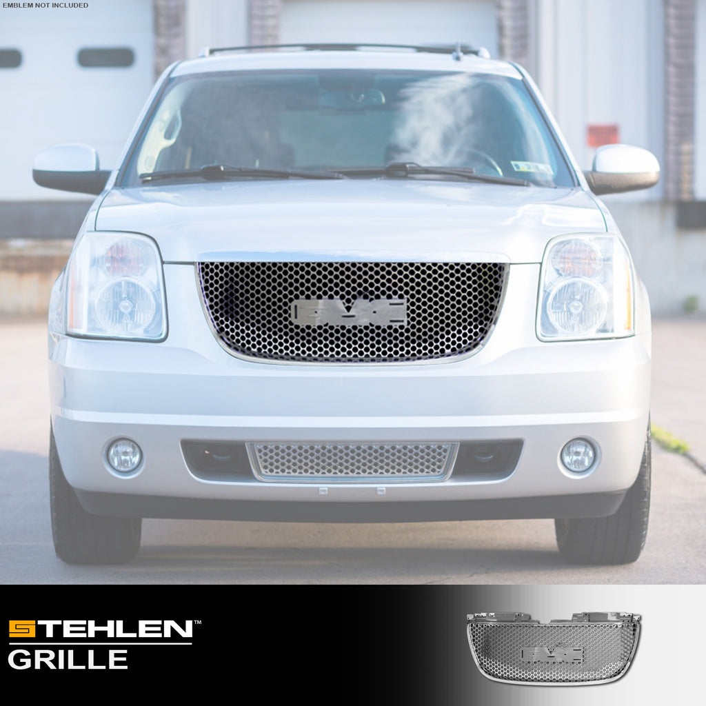 2007-2014 GMC Yukon Yukon XL Front Grille - Chrome