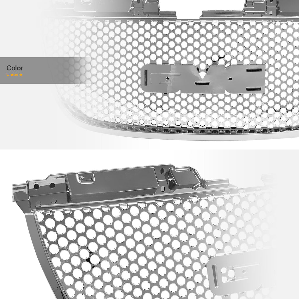 2007-2014 GMC Yukon Yukon XL Front Grille - Chrome