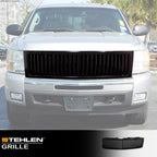 2007-2013 Chevrolet Silverado 1500 Front Grille - Black