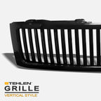 2007-2013 Chevrolet Silverado 1500 Front Grille - Black
