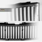 2007-2013 Chevrolet Silverado 1500 Front Grille - Black
