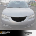 2004-2006 Mazda 3 Sedan Front Grille - Matte Black