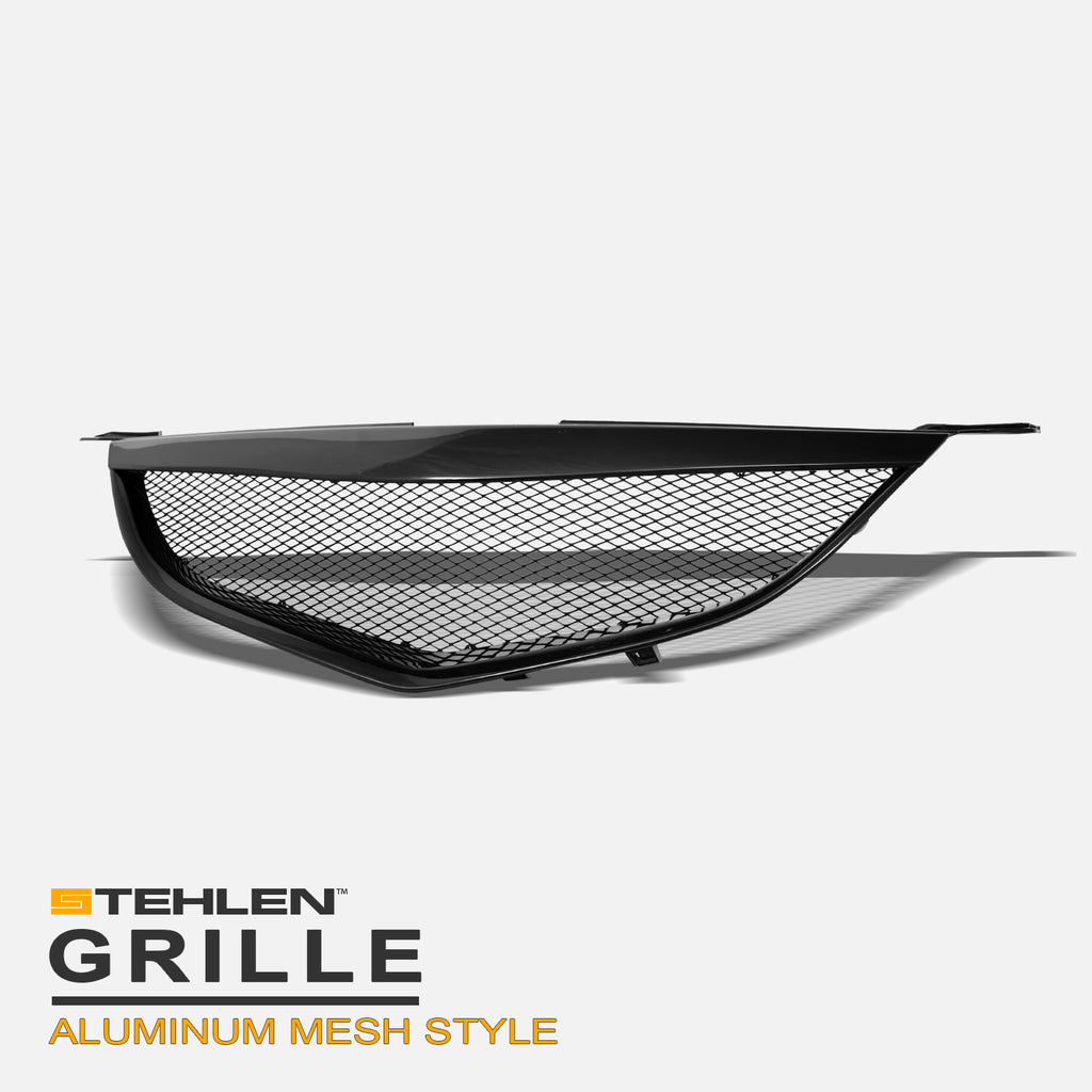 2004-2006 Mazda 3 Sedan Front Grille - Matte Black